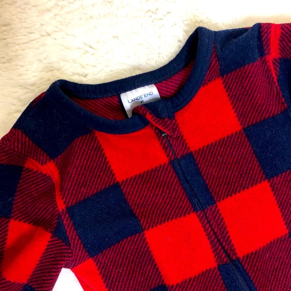 Lands' End Pajamas Lands Ends Toddler Red Plaid Pajamas 2t Poshmark